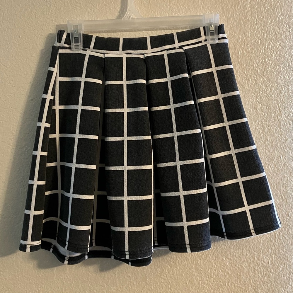 5/$25 Grid Skater Skirt